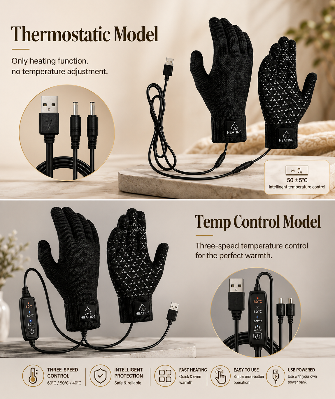 Electric Heating Gloves