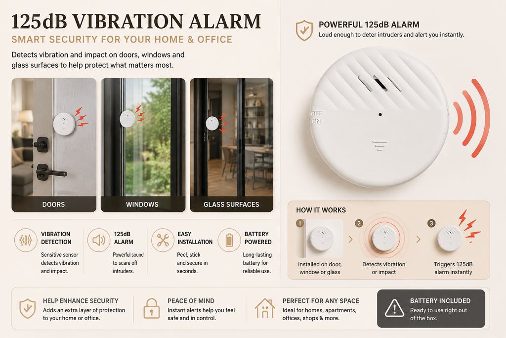 Smart Vibration Alarm Sensor